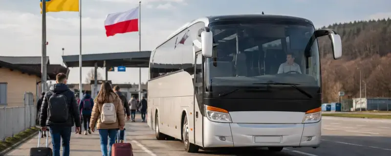 Как доехать автобусом из Украины в Польшу