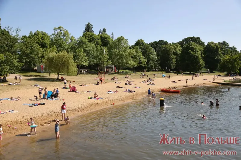 Пляж «Морское око» во Вроцлаве