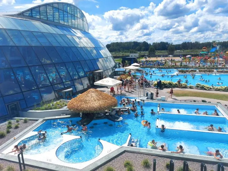 Водный парк Park of Poland (Suntago) - открытый бассейн