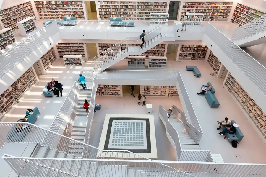 Городская библиотека Штутгарта (Stadtbibliothek Stuttgart)