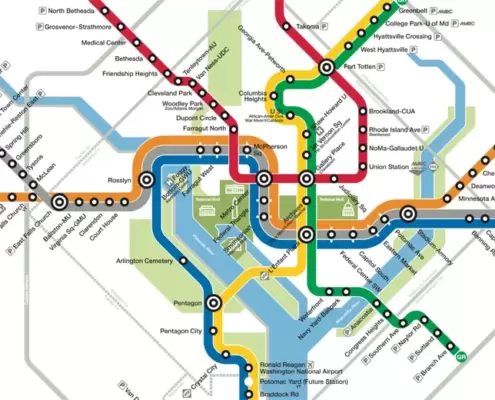 Карта метро Будапешт