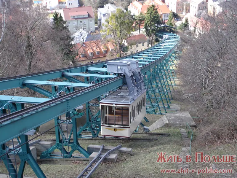 Дрезденская подвесная дорога (Schwebebahn)