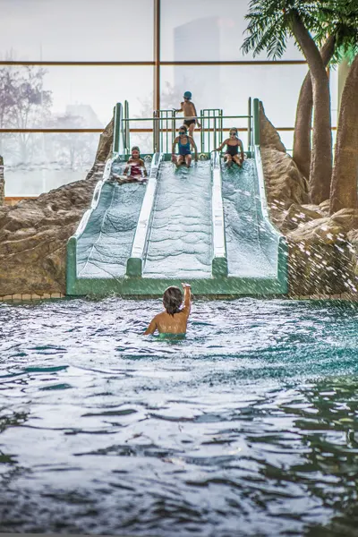 Аквапарк во Вроцлаве горки для детей