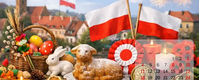 Выходные дни в Польше 2026