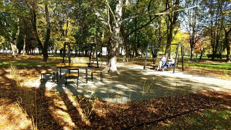 Krowoderski Парк - место для гриля в Кракове