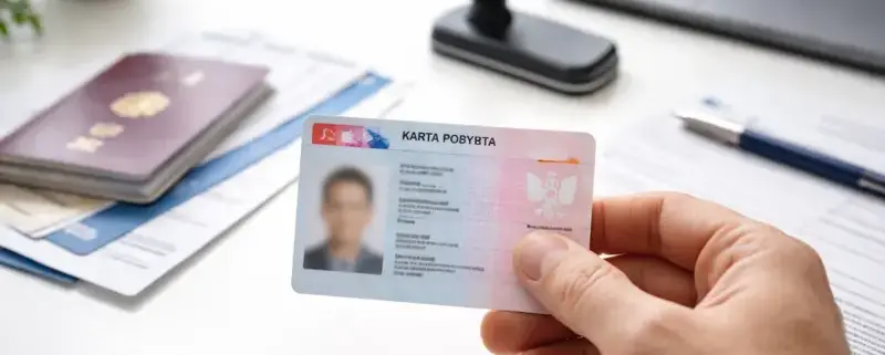 Карта побыта в Польше