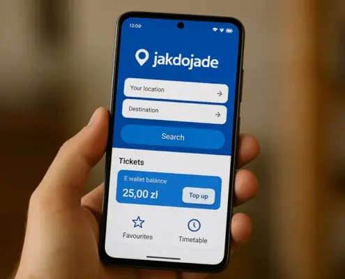 Jakdojade взимает дополнительную комиссию с карт, выпущенных за пределами ЕЭЗ