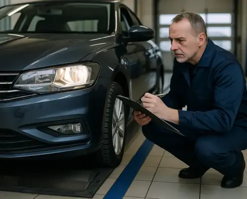 Техосмотр автомобиля в Польше