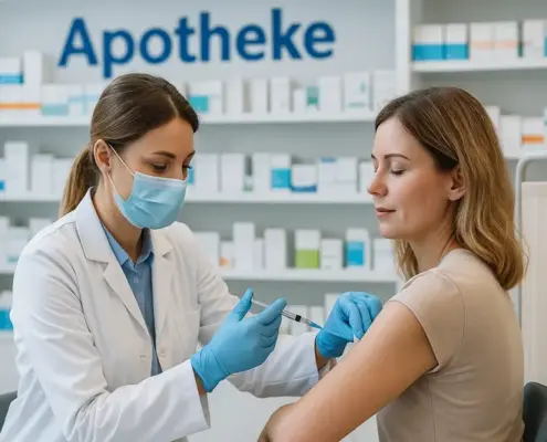 Вакцинация в аптеках Германии в 2025 году
