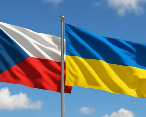 Временная защита для украинцев в Чехии