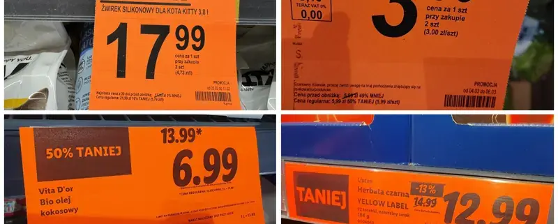 UOKiK предъявил обвинения Biedronce за неясные промоции и мелкий шрифт