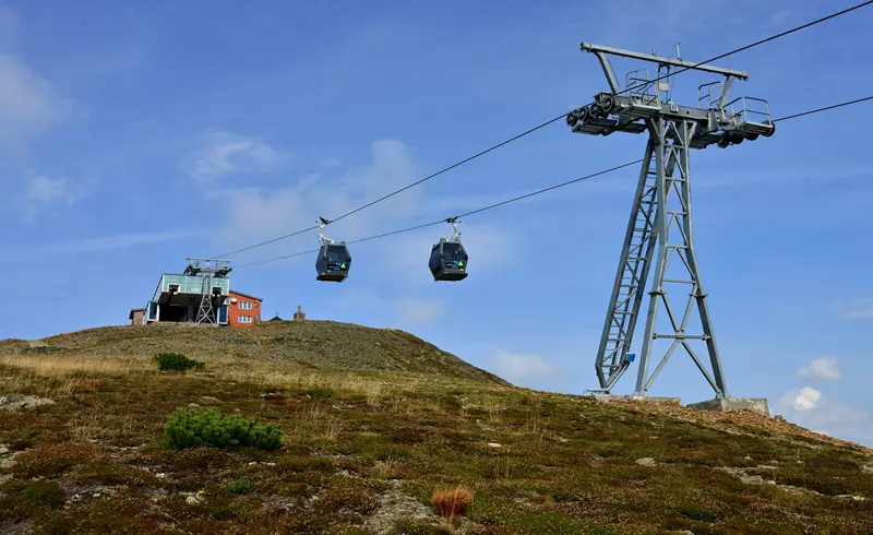 гора снежка фуникулер