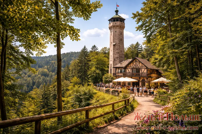 Смотровая башня Диана (Rozhledna Diana)