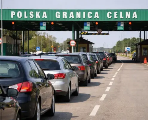 очередь на границе польша беларусь