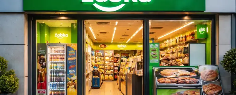 Магазин Жабка в Польше