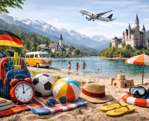 каникулы в Германии 2026