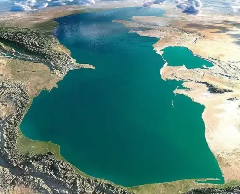 Самое большое озеро в мире