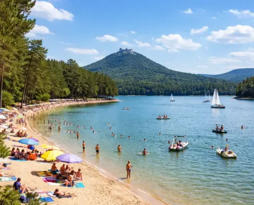 Махово озеро в Чехии