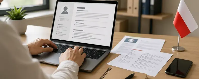 Резюме для работы в Польше