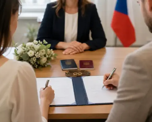 Как иностранцам заключить брак в Чехии