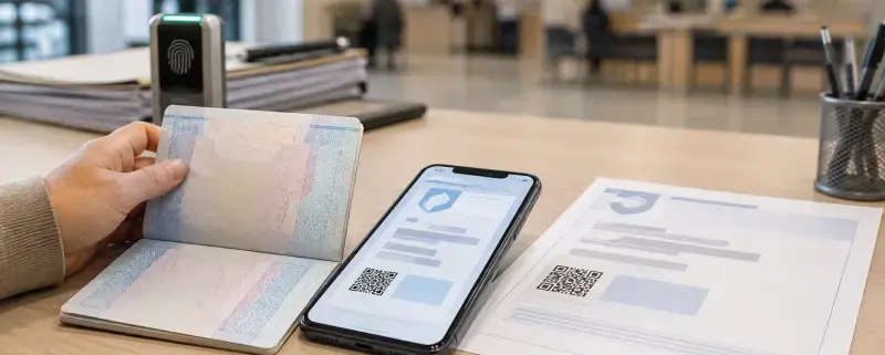 Zaswiadczenie вместо красного штампа в паспорте