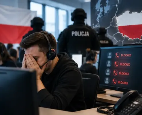 как Польша объявила войну телефонным аферистам